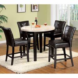 MARION II 5 Pc Set (Counter Ht. Table + 4 Chairs)